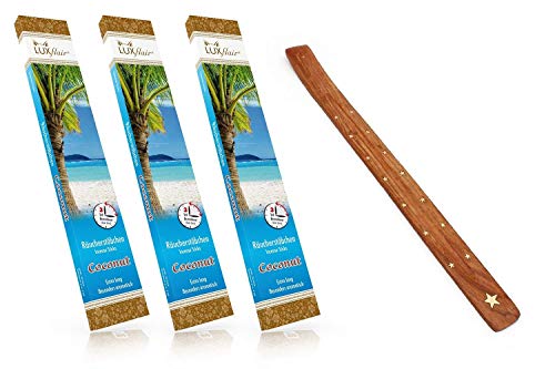Luxflair Grand Jardin Bâtonnets d'encens, Coconut/Kokosnuss, 3 Packungen
