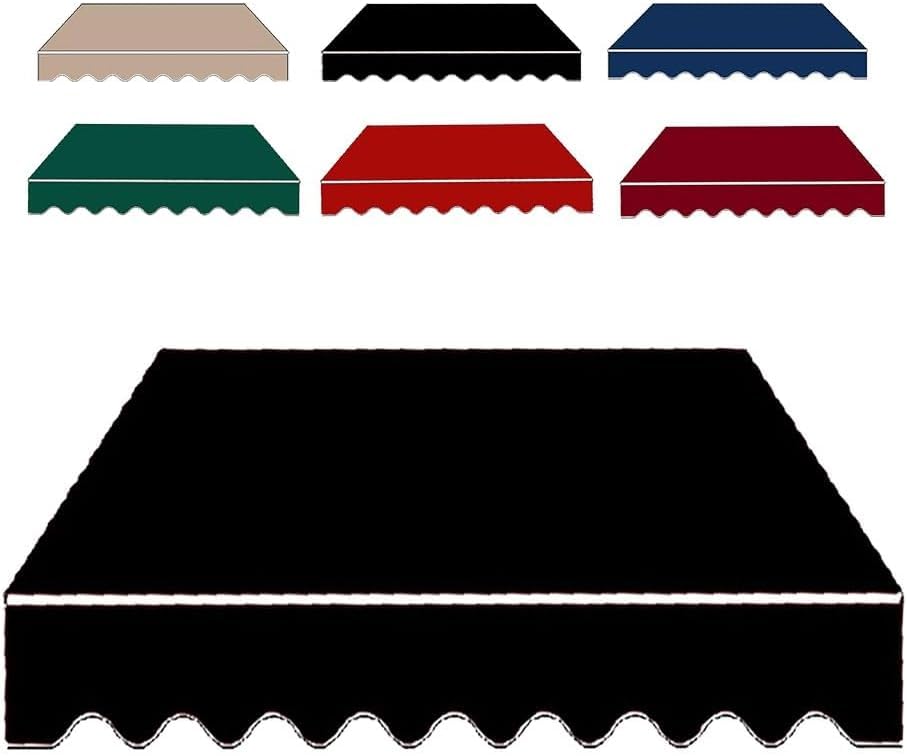 Toile de rechange pour auvent de terrasse thermique pour remplacer bâche usée