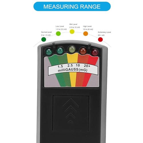 Medidor EMF Kit Detector Paranormal Mingzhe miniatura 4
