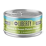 BIXBI Liberty Canned Wet Food - Grain Free, Chicken Pate Recipe with Sweet Potato, 2.75 Ounce (Pack of 24)