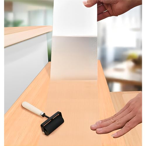 15 peças de degraus de madeira transparentes autoadesivos para banheiro com tiras antiderrapantes -