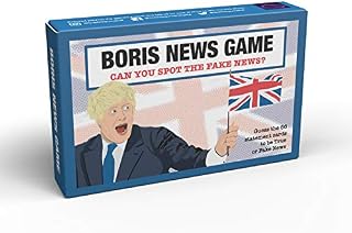 Bubblegum Stuff Boris News Game - Guess The Fake News Boris Quote Comedy Card Game - Fun True Or False Guessing Game - Suitable For Adults and Teenagers