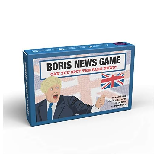 Bubblegum Stuff - Boris News Game | Guess The Fake News Boris citat komedi kortspel - roligt sant eller falskt gissande spel | Lämplig för familj - tonåringar och vuxna