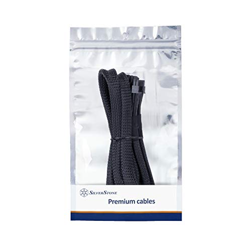 Image of SilverStone Technology PP12-EPS, 2 x EPS 8 pin (PSU) to 12 pin (GPU) Power Cable for 3rd Gen Modular PSUs, SST-PP12-EPS