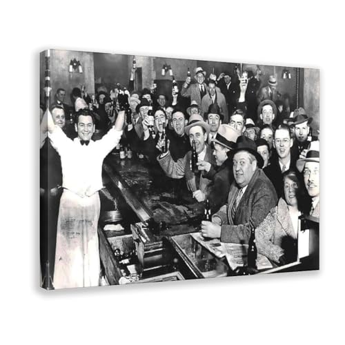 Toile The Night The Prohibition Ended resolvez le manque de style au bureau