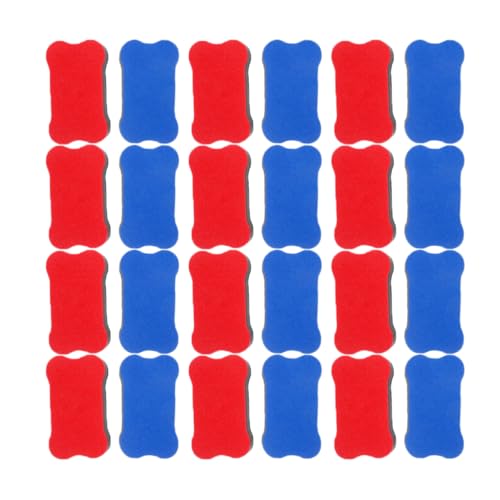 Gogogmee Cartoon Design Whiteboard Erasers 24pcs Eva Erasers Dry Erase Boys and Girls Teacher Office Supplies