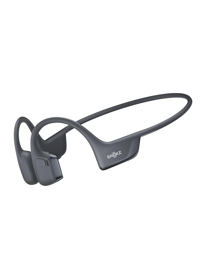 イヤホン shokz openrun pro black SHOKZ OpenRun Pro - headphones with mic - S810-ST-BK-US