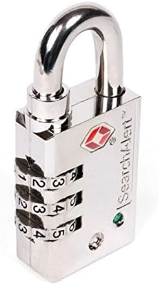 CCL Security K6430PTR Sesamee Travel Lock Search Alert Heavy Duty Shackle