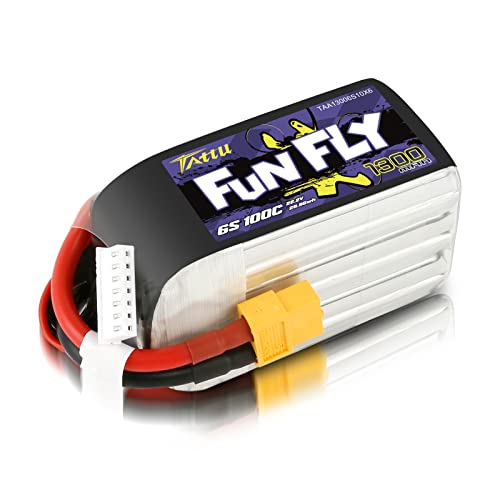 Tattu 6S Lipo Batería 1300mAh 100C...