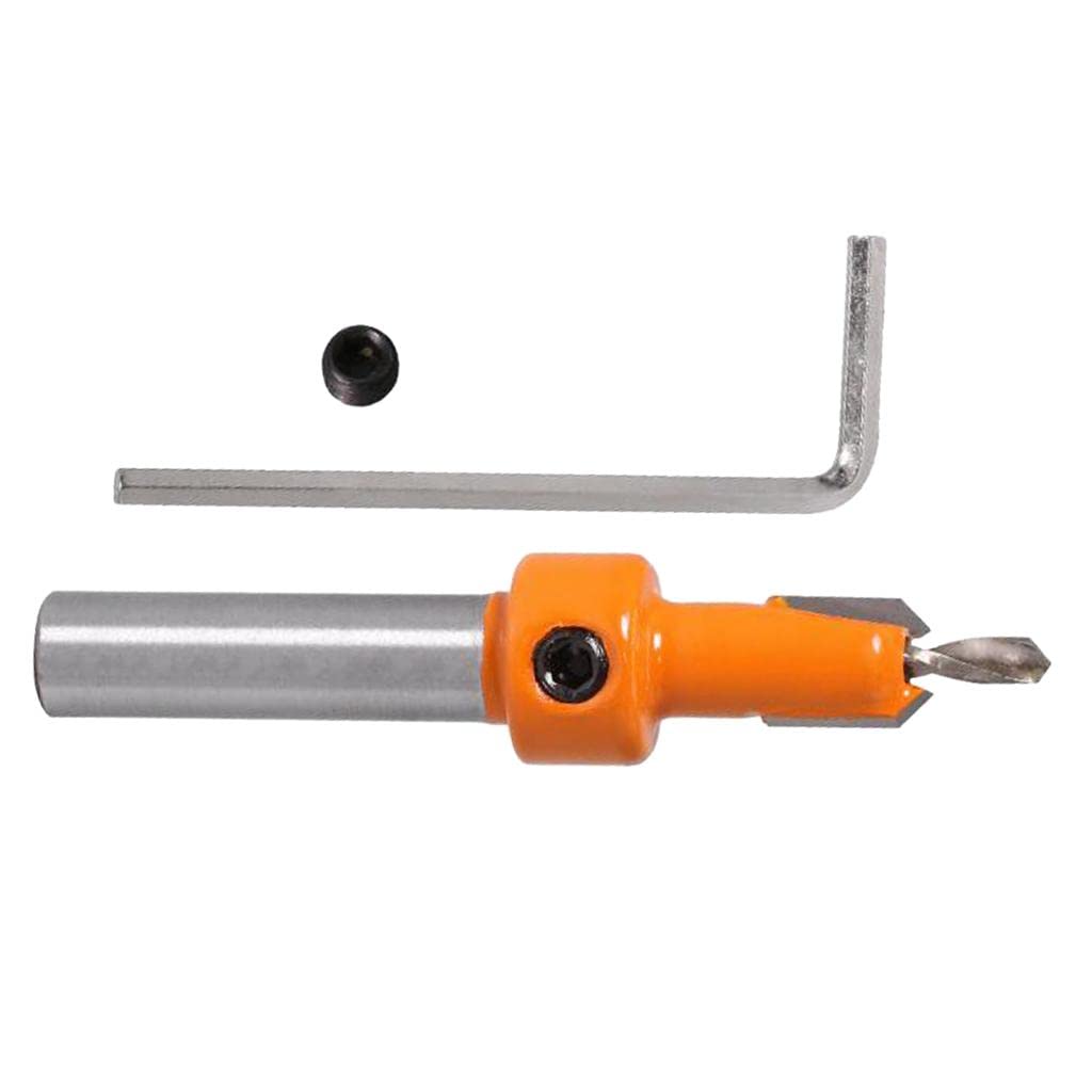 Loom Tree® 8mm Shank Countersink Drill Bits Woodworking Chamfer Counter Bits 4.0mmx8mm| Tools | Hand Tools | Other Hand Tools (B0B4B4VTDQ) Amazon Price History, Amazon Price Tracker