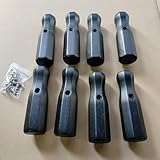 Nonslip Grip Foosball: Textured surface forestalls slipping during fast-paced indoor games; ergonomic 125mm length provides comfort and improved handling for extended gameplay sessions