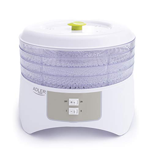 Adler AD 6654 Dörrautomat Obsttrockner Früchtetrockner, 400 W – Bild 3