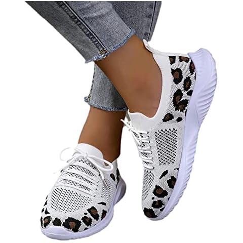 Chaussures de marche MIYYO à imprimé léopard Cover
