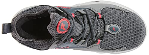 Tênis, Move On, Fila, Feminino, Grafite/Preto/Rosa, 35