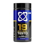 USN 19 Anabol Testosterone Support for Men – 90 Capsules – 3000mg Korean Ginseng, 1800mg D-Aspartic Acid, 600mg Tribulus Terrestris – Natural Testosterone Supplement for Energy, Muscle & Vitality