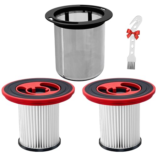 Chuancheng - 12040193 Filtre pour Bosch Unlimited série 7 aspirateurs BKS711XXL, BBS711W, BBS712A, BCS711GB, BKS711MALL Filtres HEPA lavables avec préfiltre en acier inoxydable