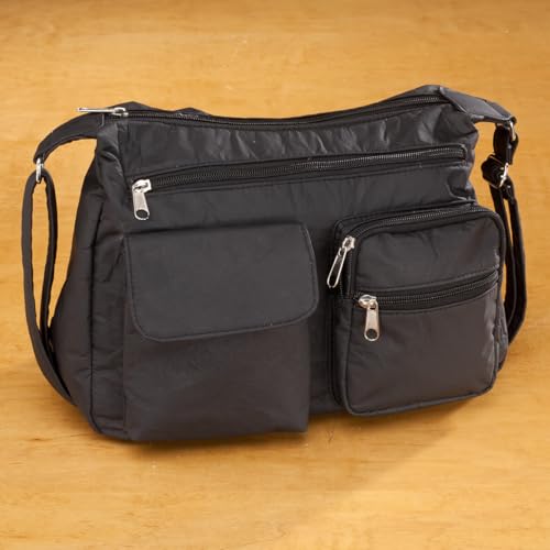 Machine Washable Shoulder Handbag with Multiple Storage Pockets4