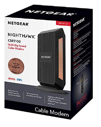 NETGEAR Nighthawk® Multi-Gig Speed Cable Modem DOCSIS® 3.1 (CM1100) - Image 5