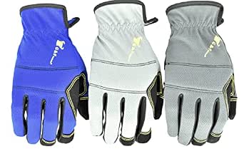 G & F Products All-Purpose Utility Work Gloves, Large, 3-Pair