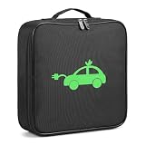 XILAIWANG Ev Charging Cable Storage Bag, 32x32cm 600d Oxford Portable Pouch