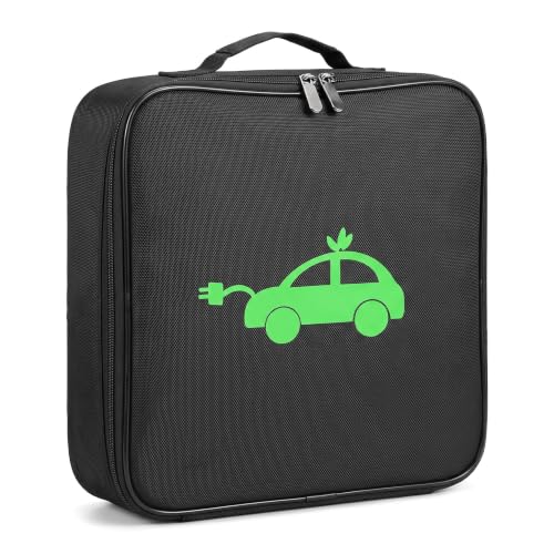 XILAIWANG Ev Charging Cable Storage Bag, 32x32cm 600d Oxford Portable Pouch