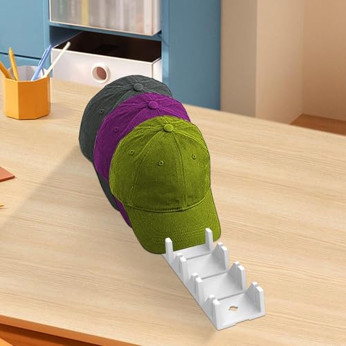 Rack de chapéu de mesa, organizador de chapéu para prateleira de armário - Prateleira para chapéus,S
