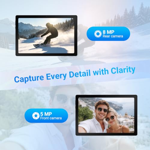 Image of URAO Tablet,11 inch Android 16 Tablet Octa-core 36GB+128GB Gemini AI | 7800mAh Battery 1280 * 800 IPS FHD 5MP+8MP Camera Wi-Fi 6,BT 5.4 GMS Support 1TB Expansion with Keyboard Stylus Headphone