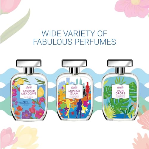 Image of Iba Eau De Parfum - Kashmir Meadows, 100 ml, Perfume Spray | Long Lasting Floral & Oriental Fragrance for Women | Skin Friendly Fresh Perfume for Everyday Fragrance | Alcohol-Free