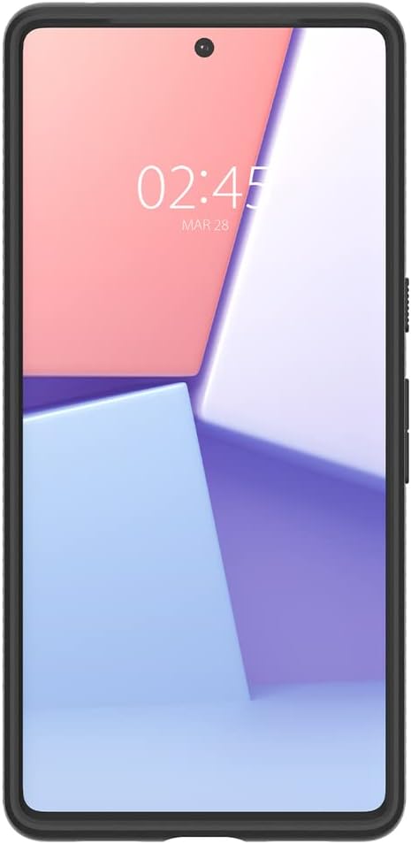 Spigen Liquid Air Case Compatible with Google Pixel 7, Thermoplastic Polyurethane |Shock-Absorbent| Wireless Charging Compatible - Matte Black