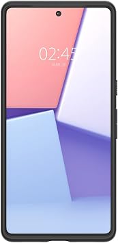 Spigen Liquid Air Case Compatible with Google Pixel 7, Thermoplastic Polyurethane |Shock-Absorbent| Wireless Charging Compatible - Matte Black