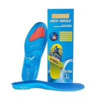 ZVQQVZ Plantar Fasciitis Insoles for Men Women Steppers Insoles Heavy Duty Support Pain Relief Orthotics Work Boot Cloud Insoles Gel Arch Support Inserts