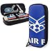 Produktbild Federmäppchen Air Military Flag Cute Pen Pencil Case Leather 8 X 3.5 X 1.5 Inch Pouch Bag Pencil Case with Double Zipper Holder Box for School Office Girls Boys Adults