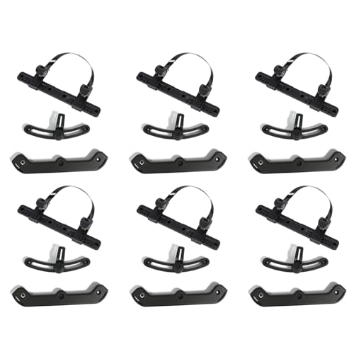 Boucle de sac de vélo 18x accessoires boucle bagage pour équipement