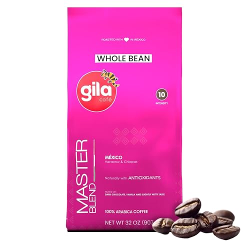 gila café Whole Beans Coffee Medium Roast Master Blend 32oz