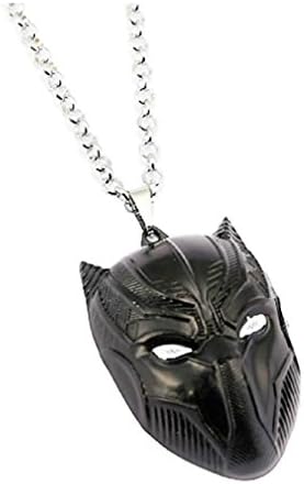 Marvel's Black Panther Mask Logo Pendant Necklace