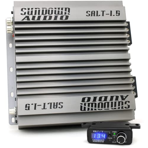 Sundown Audio Salt Series Monoblock Digital Class-D Amplifier (Salt-1.5 1500W Rms)