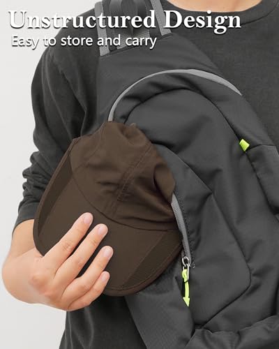 Image of GADIEMKENSD Quick Dry Run Hat Cooling Breathable Mesh