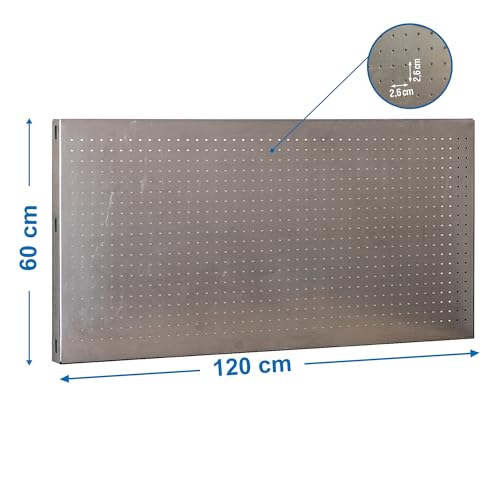 Panneau perforé Simon Rack galvanisé, l'excellence Simonwork 1200x600