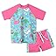 Palm Tree Pink Blue