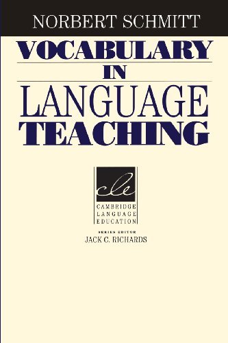 Vocabulary in Language Teaching - Cambridge Language