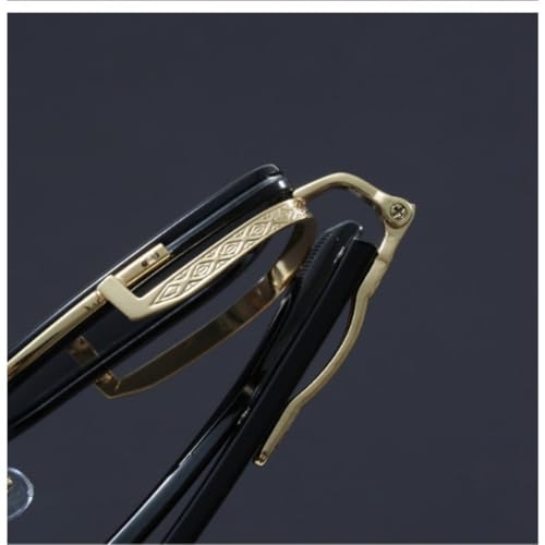 Lunettes de mode monture métal légères pour éviter les marques de nez - 5