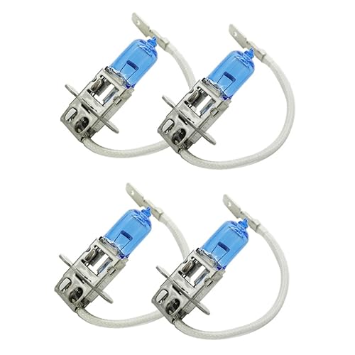 iplusmile 4 Pçs Lâmpada De Halogênio Do Carro Farol De Halogênio Do Carro Auto Farol De Halogênio An
