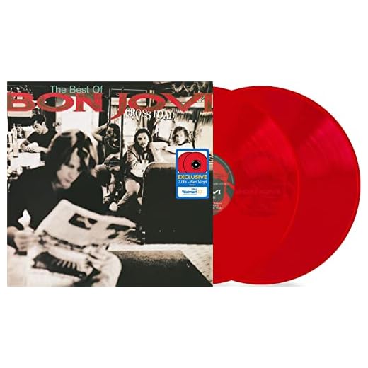 Cross Road Walmart Exclusive bon jovi vinil duplo vermelho