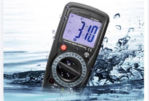 DT-9905H Retroilluminazione Multimetro Digitale Alta Precisione Gamma Manuale Misuratore Universale