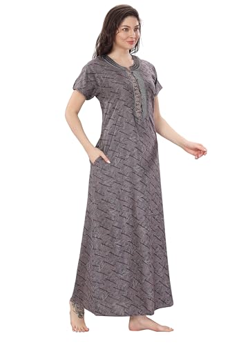 Image of Soulemo Women's Blended Alpine Nighty (Slim Fit) 1645