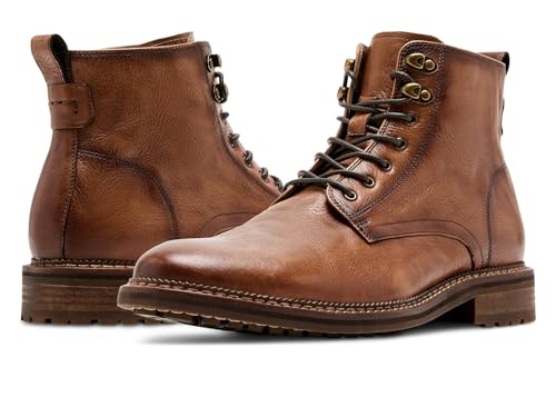 Steve Madden Homme Noby Bottes Confortables en Peau Souple 40