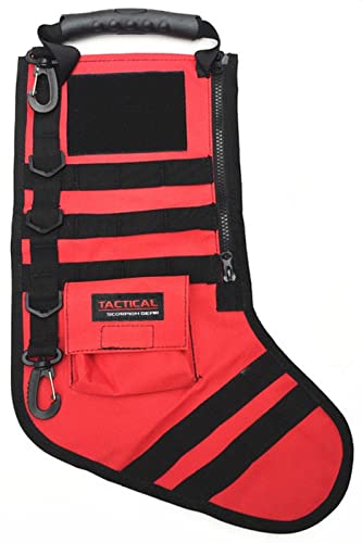Tactical Scorpion Gear MOLLE Christmas Stocking Decoration US Camouflage - Color Choices