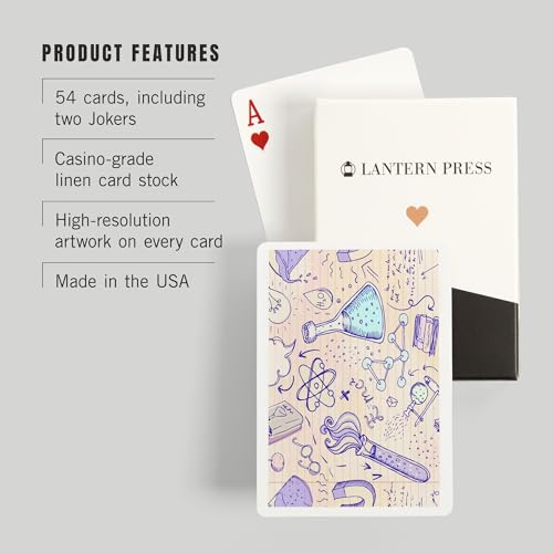 Lantern Press Baraja de Póker, 52 cartas miniatura 3