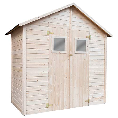 Tidyard Garden Storage Shed Keter Outdoor Storage 226x124x218 cm Wood