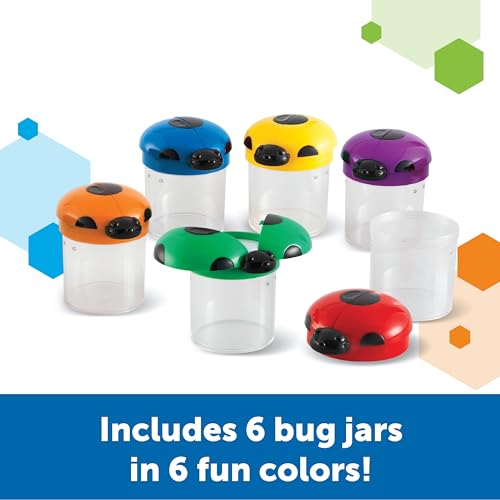 image for Learning Resources Big View Bug Jar, 6 Pieces, Ages 3+, Outdoor Toys, 